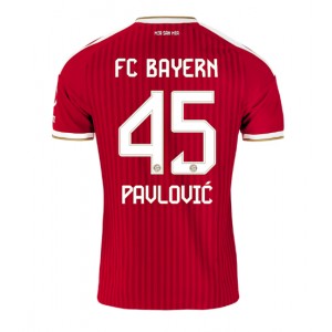 Bayern Munich Aleksandar Pavlovic #45 Jalkapallovaatteet Kotipaita 2026-27 Lyhythihainen